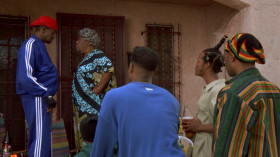 You better get in there and clean that room in the next ten minutes... or else you gonna be walking down the street with three shoes - two on your feet and one in your ass, sucker. 