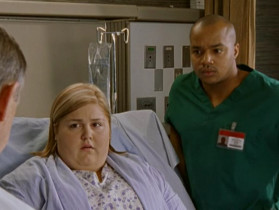 - You want to take the easy way out with this surgery because you're scared. You're scared because if you try and fail, there's only you to blame. Well, missy, let me break this down for you Bobbo-style. Life is scary. Get used to it. There are no magical fixes. It's all up to you. So get up off your keister, get out of here, and go start doing the work.
- What if it's too hard?
- Nothing in this world that's worth having comes easy.