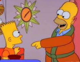- Hey, how come Lisa gets a pony?
- Because she stopped loving me.
- I don't love you either, so give me a moped.