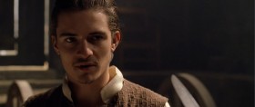 - You're the one they're hunting. The pirate.
- You seem somewhat familiar. Have I threatened you before?
- I make a point of avoiding familiarity with pirates.
- Well, it would be a shame to put a black mark on your record. So if you'll excuse me?
