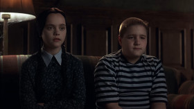 - Children, why do you hate the baby?
- We don't hate him. We just wanna play with him.
- Especially his head.
