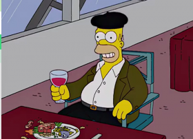 In France no one calls me a fat jerk! I'm a gourmand!