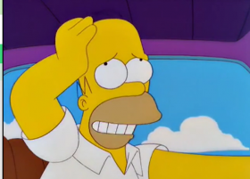 Don't worry, head. The computer will do our thinking now. 