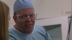 - For the love of everything good and holy, get this goddamn thing out of me!
- You're gonna be okay. Cut him open. Let's get this thing.
- Cut me open? There goes your Christmas gift, Judas!
- It's moving down his leg.
- What do we do?
- Maybe amputate.
- Whoa, don't take the leg! Don't let 'em take my leg.
- Is there anything else you can do? He thinks he's an athlete.
- Doctor, look.
- It's heading for his testicles.
- Take it! Take the leg!
- Wait, wait! It's going the otherway.
- Give me some forceps. I might be able to catch it in his colon.
- How're you going in?
- Rectally.
- I'll get the lubricant.
- No time for lubricant.
- There's always time for lubricant!
- Flip him!
- Try to relax.
- Everything's gonna be okay.
- I'll shove this gurney up your ass! See if you relax, Ira.
<...>
- It's over, it's over.
- Don'tyou ever do that again!
- The size ofthat thing insideyou! It was like this! You took it like a man.