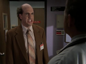 - There you are, you deaf bastard. I hate you so much, every time you utter my name, I wanna stick my fist down your throat and watch you slowly choke on it.
- Ted, I can hear now.
- Who's Ted?