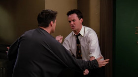 - Okay. Okay. We'll leave. When we pass her... she won't know me, because we never met!
- That's how radio stars escape stalkers!