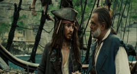 - Look alive and keep a weather eye. Not for nought it's called Shipwreck Island where lies Shipwreck Cove and the Town of Shipwreck.
- You heard him! Step lively!
- You know, for all that pirates are clever cogs, we are an unimaginative lot - when it comes to naming things.
- Right.
- I once sailed with a geezer, lost both of his arms, part of his eye.
- What'd you call him?
- Larry.