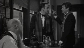 - What's with him? He drinks?
- No, he ain't eatin' so good. His empty stomach has gone to his head.