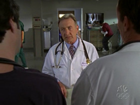 - Gentlemen, a reminder: As attendings, you are expected to turn in your paperwork and your required urine sample by tomorrow.
- I'm not planning on doing any paperwork. I did go ahead and leave my urine sample on your driver'sside car door.
