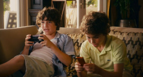 - Hey, Dad, we were at the Spielbergs' house yesterday. They have a 150-inch TV. Can we get one of those?
- When you direct E. T. I'll get you one of those.
