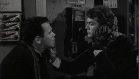 - We gotta get out of town. We could grow beards.
- We will get out of town, but we're gonna shave.
- At a time like this? They wanna blast our heads off, and you wanna shave.
- Shave our legs, stupid.
