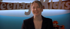 - Why do you want to work in television?
- Because I'm passionately commited to communicating with children.They are the future.
- Do you have any children of your own?
- Oh, Christ, no. Yuck!