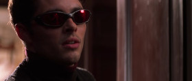 - You gonna tell me to stay away from your girl?
- If I had to do that, she wouldn't be my girl.
- Hmm. Well, then, I guess you've got nothing to worry about, do you, Cyclops?
- Yeah, it must just burn you up that a boy like me saved your life, huh? You ought to be careful. I might not be there next time. Oh, and Logan, stay away from my girl.