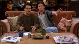 - Plus I think it should be Joe. Joey makes me sound like I'm... this big. Which I'm not!
- Joe, Joe, Joe... Stalin?
- Stalin. Do I know that name? That sounds familiar.
- Well, it does not ring a bell with me.
- Huh. Joe Stalin. You know, that's pretty good.
- You might want to try Joseph.
- Ah! Joseph Stalin! I think you'd remember that!
- Oh, yes! Bye Bye Birdie, starring Joseph Stalin. Joseph Stalin is the Fiddler on the Roof.