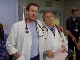 - I am gonna let Big Bob here give the first excuse.
- Blah, blah, blah. I'm not doing it.
- I'm caught on his collar!