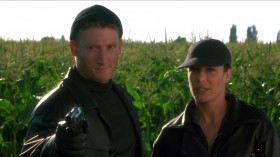 - Nice new weapon. Right, Sean? Signal "yes"... by shooting yourself in the head 3 times.
- Don't. It's a trick.