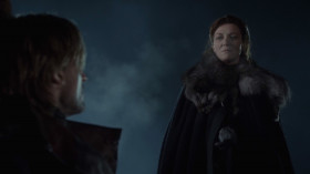- If your gods are real and if they are just... why is the world so full of injustice?
- Because of men like you.
- There are no men like me. Only me.
