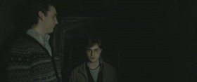 - Hey! Listen up, you lot! I’ve brought you a surprise!
- Not more of Aberforth’s cooking, I hope. Be a surprise if we could digest it.