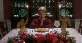 Bless this nutritious, microwaveable macaroni and cheese dinner and the people who sold it on sale.