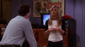 - Rachel! When you and Ross dated... did it bother you when he flirted with other women?
- No, it bothered me when he slept with other women.