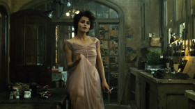 - I got this dress at a thrift store for one dollar.
- It was worth every penny.
- It's a bridesmaid's dress.  Someone loved it intensely for one day, then tossed it.  Like a Christmas tree - so special, then, bam, it's on the side of the road with tinsel still clinging to it. Like a sex crime victim, underwear inside out, bound with electrical tape.