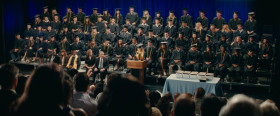 Good afternoon, graduates, dead poets, painters, future Einsteins, and all those in between. Today I'm here to warn you that you are being lied to. Our parents, our teachers, our doctors
have lied to us. And it's the exact same lie. The same six words, "Everything is going to be okay."