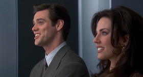 - New in the building?
- I just moved in Monday.
- Oh! You like it so far?
- Mmm-hmm. Everybody's been real nice.
- That's because you have big jugs.