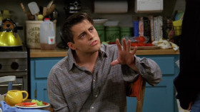 - Hey, Ross? I got a science question. If the Homo sapiens were, in fact, "homo" sapiens... is that why they're extinct?
- Joey, Homo sapiens are people.
- Hey, I'm not judging.