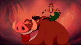 — Come on, Timon. You guys have to create a diversion.
— What do you want me to do, dress in drag and do the hula?