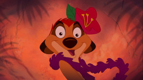 — Come on, Timon. You guys have to create a diversion.
— What do you want me to do, dress in drag and do the hula?
