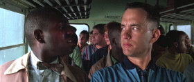 - My given name is Benjamin Buford Blue. People call me Bubba. Just like one of them old redneck boys. Can you believe that?
- My name's Forrest Gump. People call me Forrest Gump. 