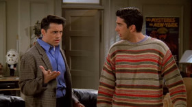 - Ross, have you ever been beaten up before?
- Yeah, sure.
- By someone besides Monica?
- No.