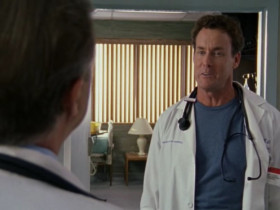 - I know that the very idea of you doing a favor for me makes those ass cheeks clench up so tight that you could shovea lump of coal up there and probably crap out a diamond! Right? Ohh.... Come on, Bob, I can't even remember the last time I saw my son, and you - you - you're a father, for God's sake, you understand, don't you?
- My son was recently kicked out of his Hari Krishna sect for being too much of a hippie, and is currently residing in the Portland subway system. The point, Perry, is that the only thing I care less about than my son... is your son. Have fun at the Big House.