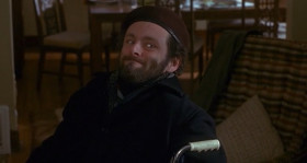 - How the hell did you get in here?
- When you're not looking, I can walk.