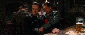 — It would appear, there's only thing left for you to do.
— Say, auf wiedersehen to your balls!