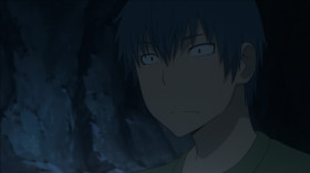 I was serious. Because, you are the Moon. What's with that? Minori-chan is the Sun. If you stay by her side, you would completely burn up and disappear.