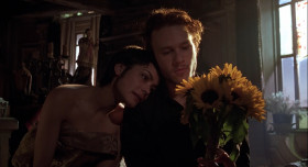 Because I always thought that... when God was making beautiful things... he messed up with sunflowers.