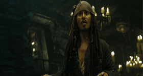 - You've always run away from a fight.
- Have not.
- You have so.
- Have not.
- You have so, and you know it.
- Have not. Slander and calumny. I have only ever embraced that oldest and noblest of pirate traditions. I submit that here now that is what we all must do. We must fight to run away.