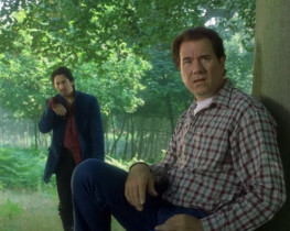 - Oh, it's about time. Where's the wood? For the fire?
- Oh, we couldn't find any.
- Couldn't find any wood? In a forest?