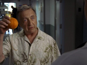 - Why aren't you taking the job, Perry?
- You said it was a bureaucratic nightmare. And I don't want to be miserable.
- You love being miserable.
- I don't want everyone to hate me.
- Everybody already hates you. You wanna know the real reason why you don't want the gig, champ? Because you're a fraidy-cat.
- Beg your pardon?
- Didn't you hear me? Are fraidy-cat's ears too tiny?
- Don't push me, Bob.
- You're right. I'm sorry. Would it make you feel any better to bat this around for a while?