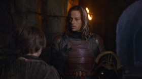- A man pays his debts. A man owes three.
- Three what?
- The Red God takes what is his, lovely girl. And only death may pay for life. You saved me and the two I was with. You stole three deaths from the Red God. We have to give them back. Speak three names and the man will do the rest.