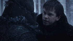 - Whatever did it to them could do it to us. They even killed the cildren!
- It's a good thing we're not children.