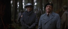 Vagrancy, wasn't it? That's gonna look real good on his gravestone in Arlington: «Here lies John Rambo, winner of the Congressional Medal of Honor. Survivor of countless incursions behind enemy lines. Killed for vagrancy, in Jerkwater, USA».