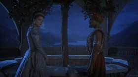 - Such a lovely tree.
- Yes, it's from my childhood garden. The tree and I share something in common. Neither of us can leave the palace and neither of us truly belongs.