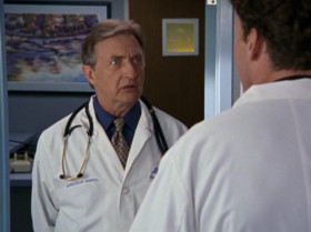 - And this abomination is the reason we can't afford a new computer?
- Well, that... and the medical boondoggle I have to go to in Cleveland. And by medical boondoggle, I mean golf weekend, and by Cleveland, I mean Hawaii. <...> Anyway, I have to go catch my bus to the airport. And by bus, I mean helicopter.
