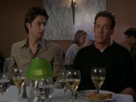 <b>Percival Cox:</b> - After shooting my mouth off the other night, I've been feeling a lot of...
<b>Jordan:</b> - Guilt.
<b>Percival Cox:</b> - No. Not that.
<b>John Dorian:</b> - Guilt?
<b>Percival Cox:</b> - Yes, that. I don't like her to be right.