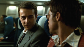 - You know why they put oxygen masks on planes?
- So you can breathe.
- Oxygen gets you high. In a catastrophic emergency, you take giant panic breaths. Suddenly you become euphoric, docile. You accept your fate. It's all right here. Emergency water landing, 600mph. Blank faces. Calm as hindu cows.
-That's um...That's an interesting theory.