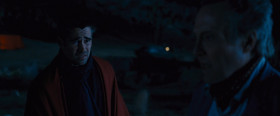 - But you've just seen Myra on a chair with a bullet through her head. In some gray place.
- England?
