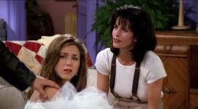 - Joe, stop hitting on her, it's her wedding day!
- What? Like there's a rule or something?