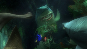 Fish are friends, not food.